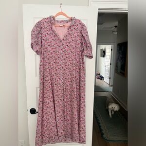 Hyacinth house pink floral dress - amazing conidition!